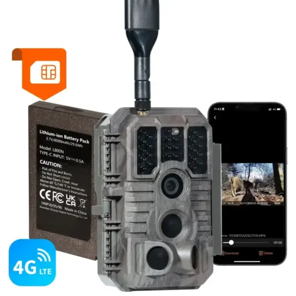Black 960 App vildtkamera - billeder til din telefon