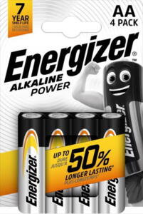 Batteri AA energizer - 4 pakke